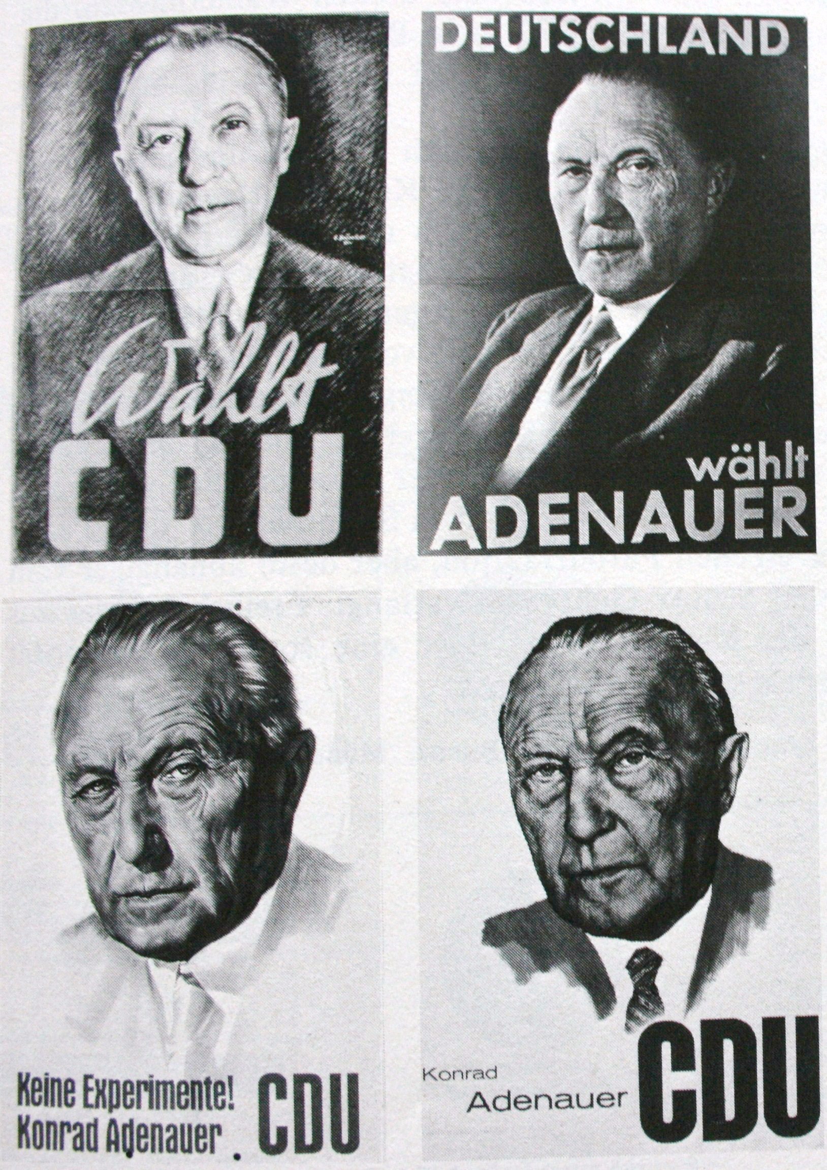 Die Kanzlerdemokratie. Eine Analyse des Regierungssystems der Bundesre­publik in der Ära Adenauer durch den Publizisten Rüdiger Altmann (1963)
