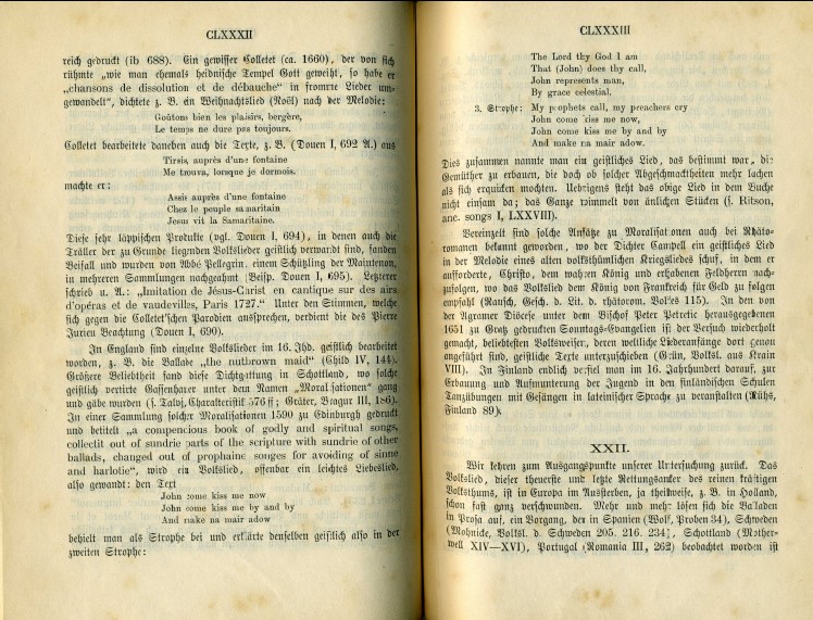 Deutsche Volkslieder aus Oberhessen. Gesammelt und mit kulturhistorisch-ethnographischer Einleitung von Dr. Otto Böckel, Marburg 1885.