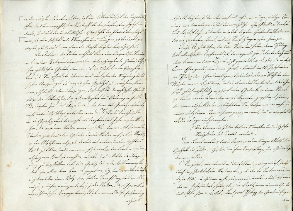 Auszüge aus dem Gutachten der kurfürstlichen Regierung in Kassel vom 28.12.1814 über die den Juden zu erteilenden bürgerlichen Rechte