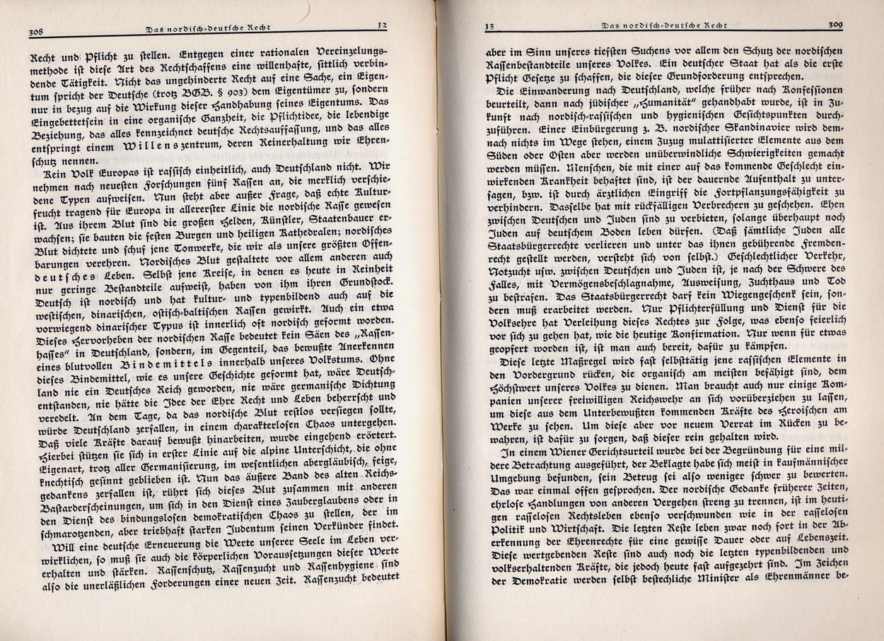 Alfred Rosenberg, Das nordisch-deutsche Recht, in: Nationalsozialistische Monatshefte 7, Oktober 1930
