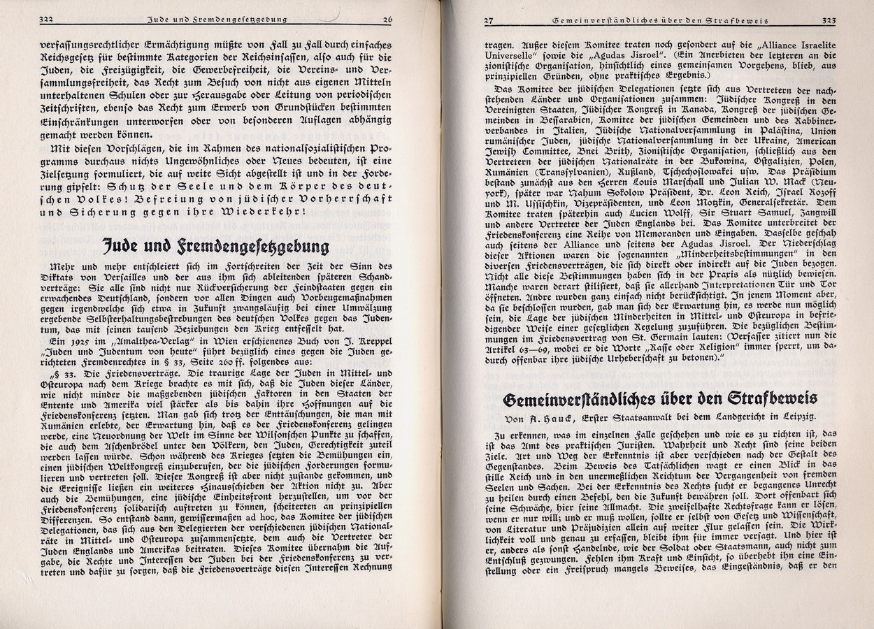 Gerhard L. Binz, Das Judentum in der nationalsozialistischen Rechtsordnung, in: Nationalsozialistische Monatshefte 7, Oktober 1930