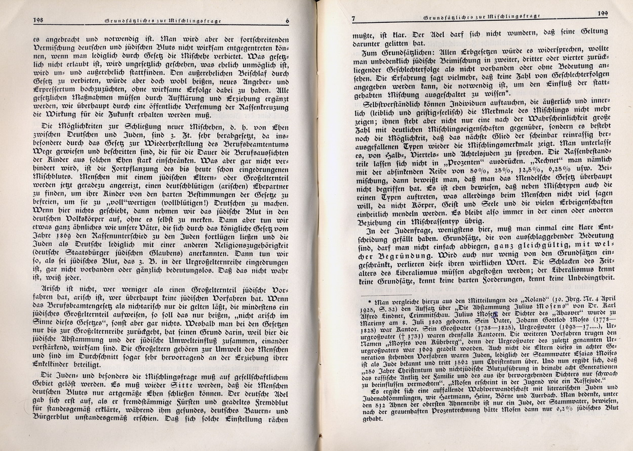 Die Rassenfrage und das neue Reich,  Nationalsozialistische Monatshefte 38, Mai 1933