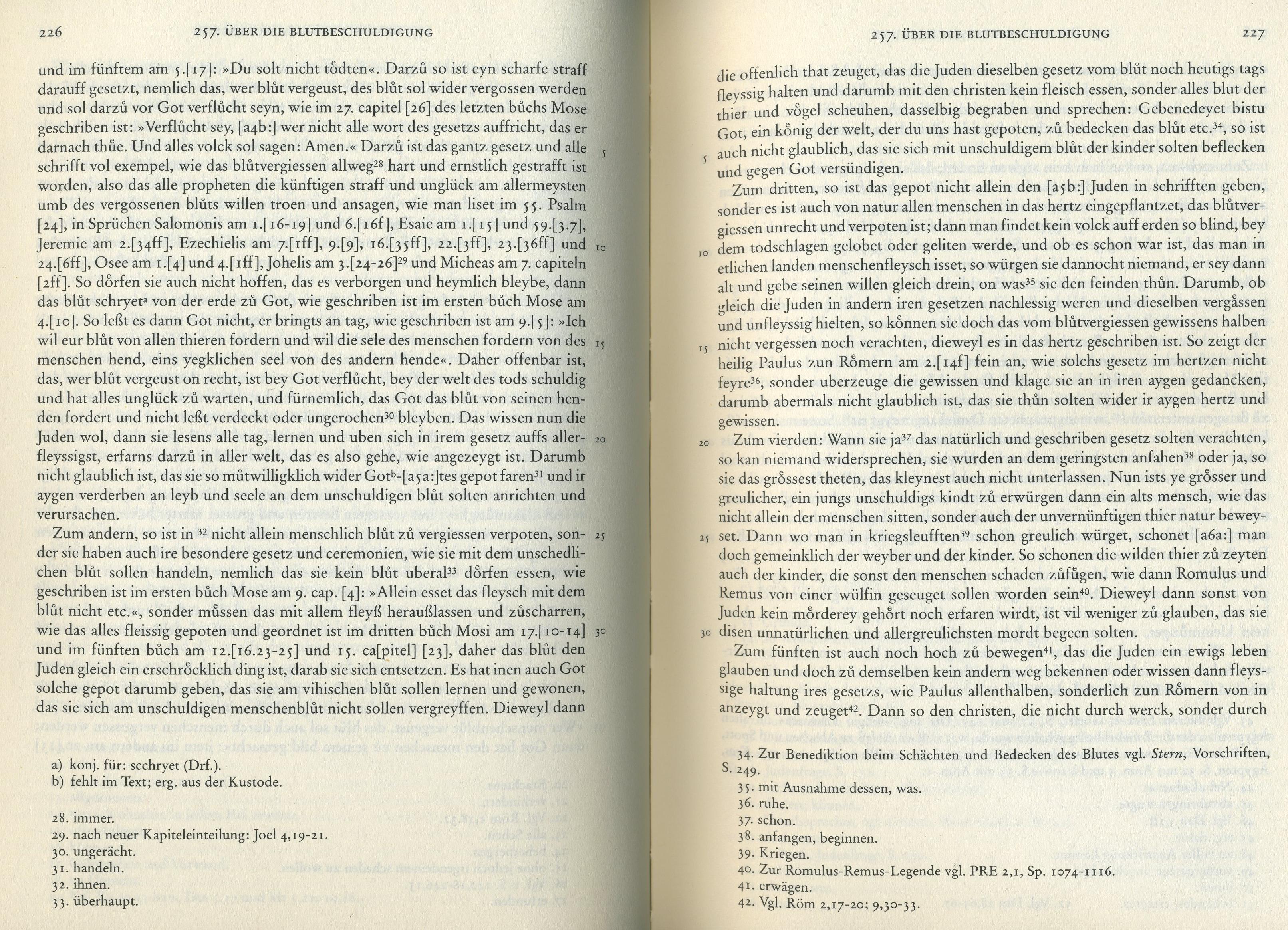 Andreas Osianders Schrift "Ob es war und glaublich sey, daß die Juden der christen kinder heymlich erwürgen und ir blut gebrauchen" 1529/30