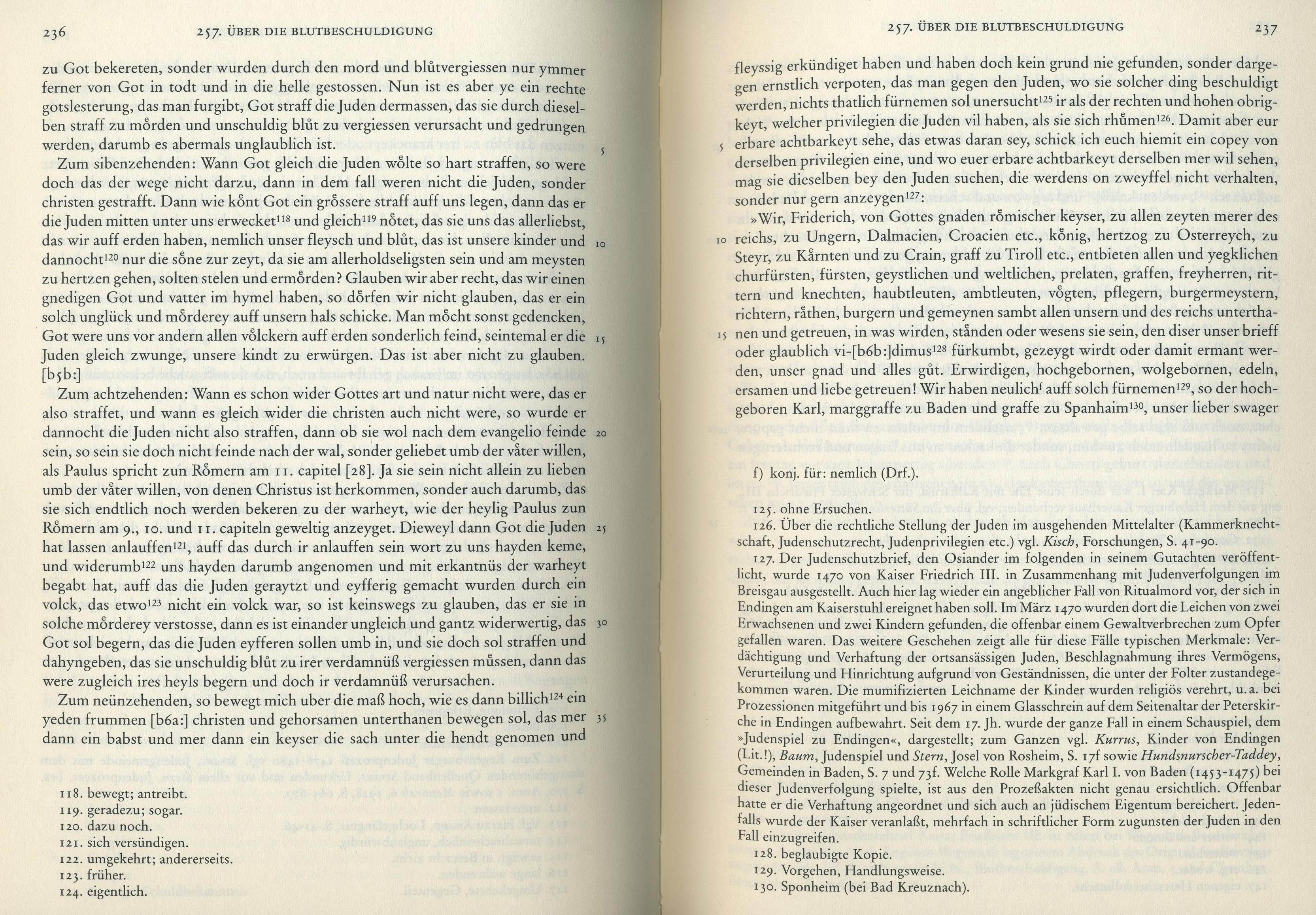 Andreas Osianders Schrift "Ob es war und glaublich sey, daß die Juden der christen kinder heymlich erwürgen und ir blut gebrauchen" 1529/30