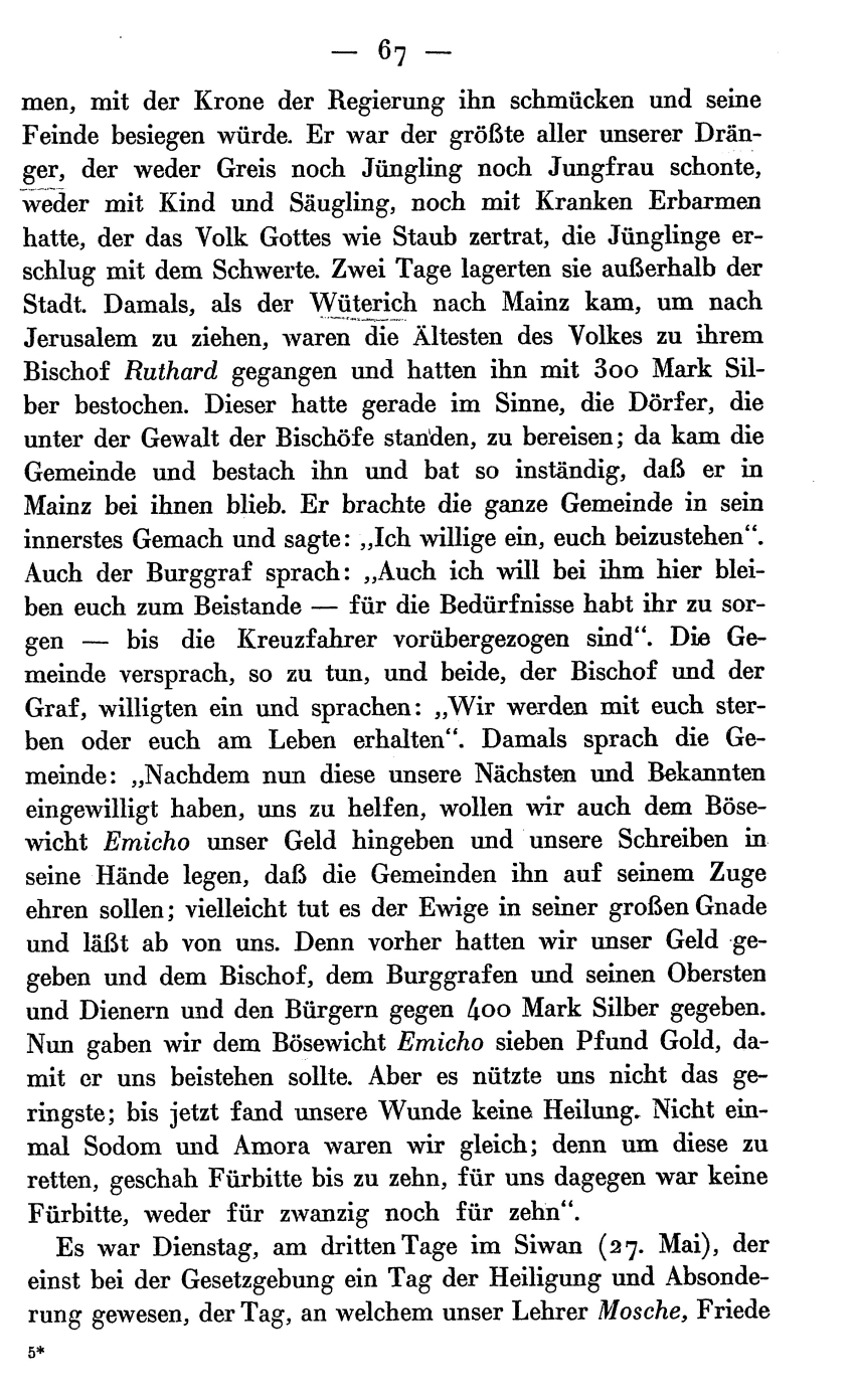 Vorbereitung zum Zweiten Kreuzzug: Judenmord zu Würzburg 1147
