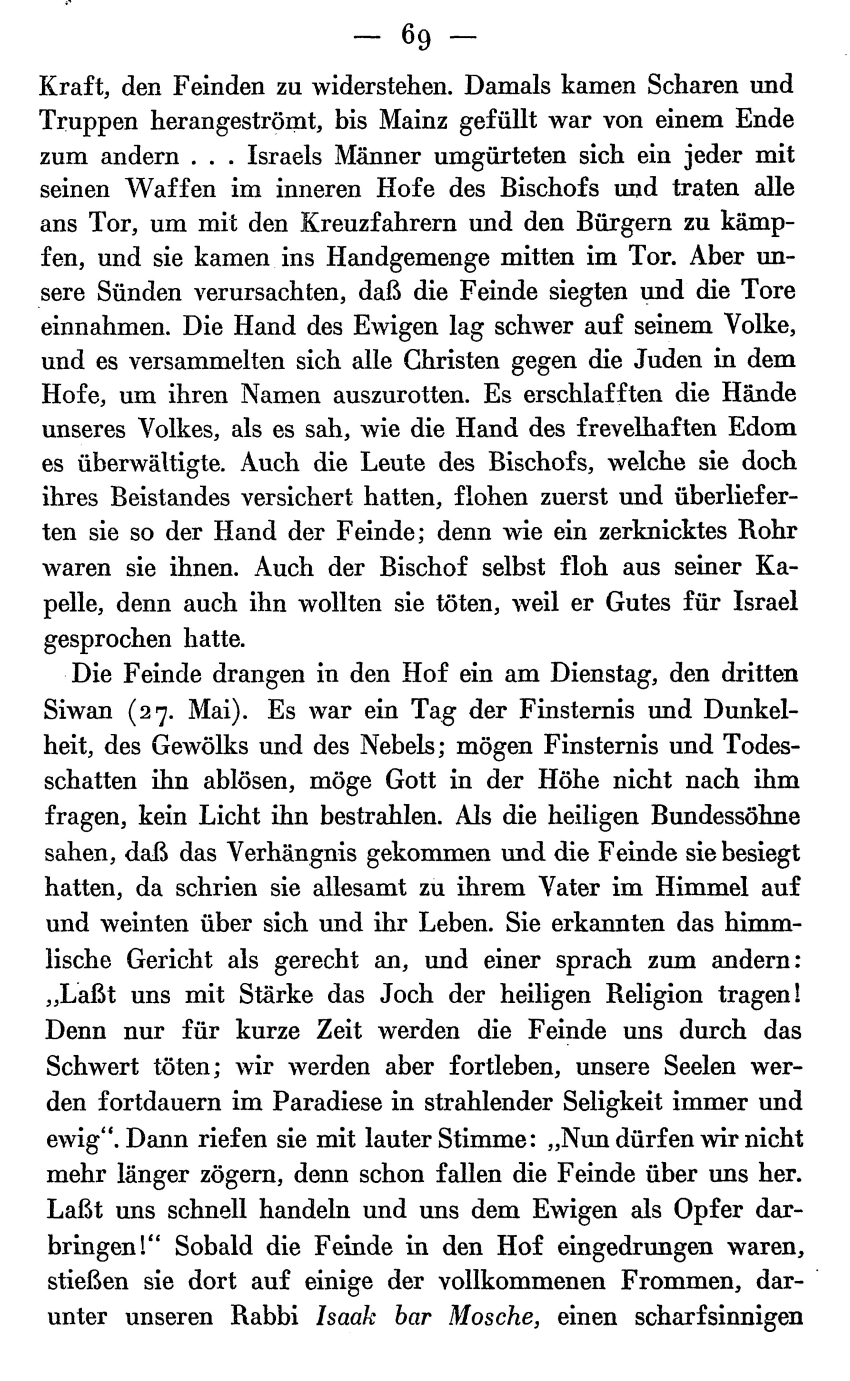 Vorbereitung zum Zweiten Kreuzzug: Judenmord zu Würzburg 1147