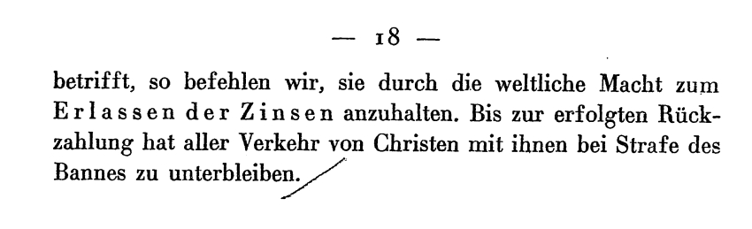 Beschlüsse des 4. Laterankonzils gegen die Juden, 30. Nov. 1215