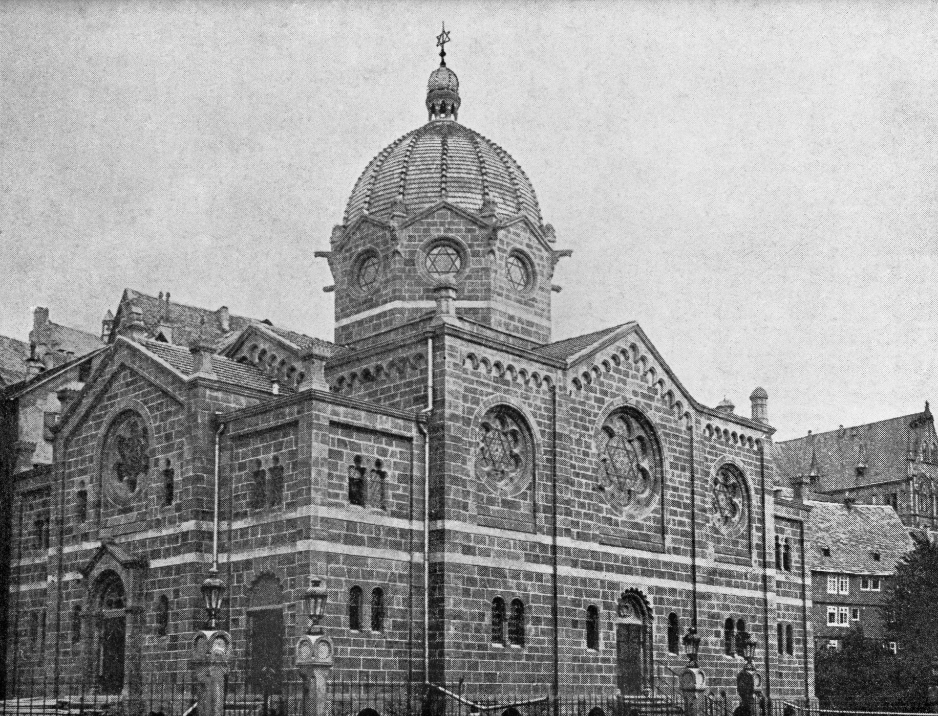 Die Einweihung der Marburger Synagoge, 15. September 1897.