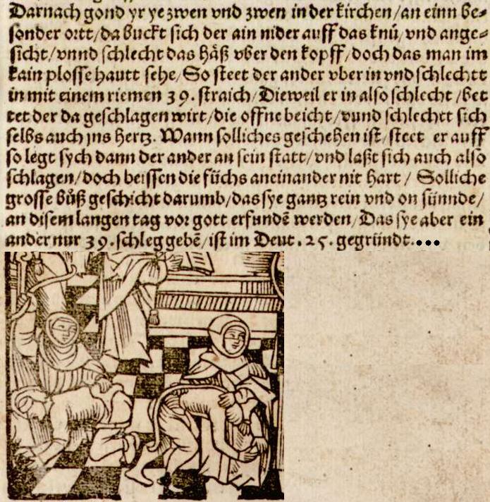 Auszüge aus Antonius Margarithas Schrift "Der gantz Jüdisch glaub", Augsburg 1530 (erster Druck)