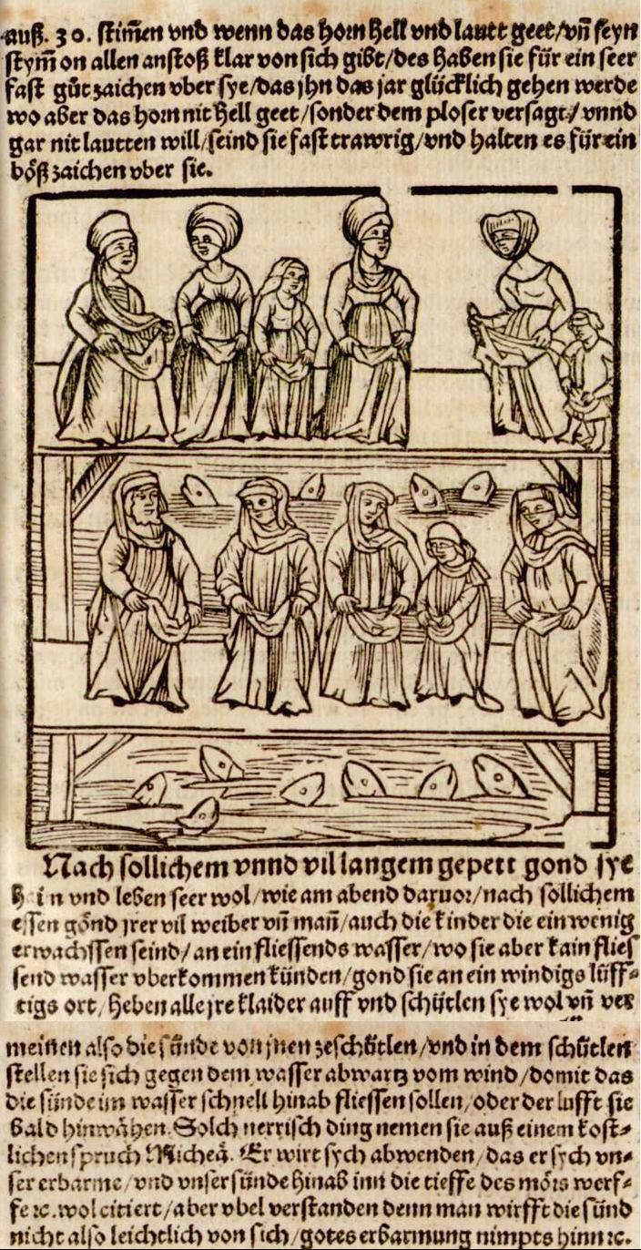Auszüge aus Antonius Margarithas Schrift "Der gantz Jüdisch glaub", Augsburg 1530 (erster Druck)