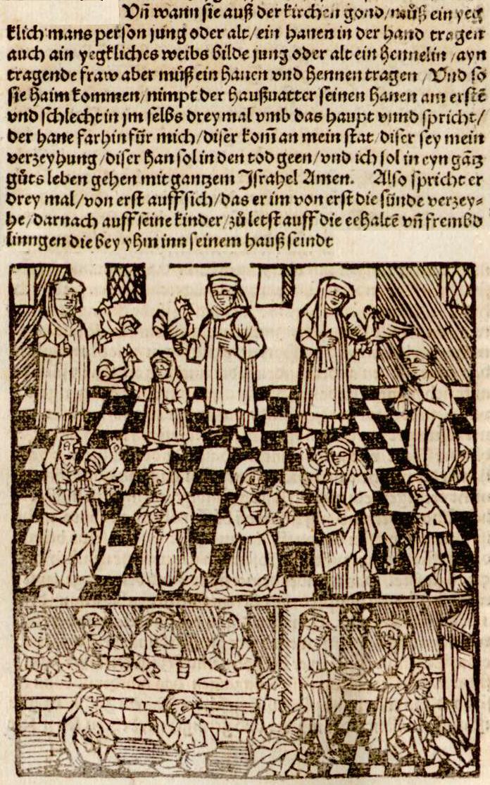 Auszüge aus Antonius Margarithas Schrift "Der gantz Jüdisch glaub", Augsburg 1530 (erster Druck)
