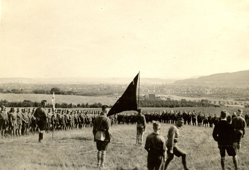 Bundeslager des Jungnationalen Bundes bei Hameln, 1930