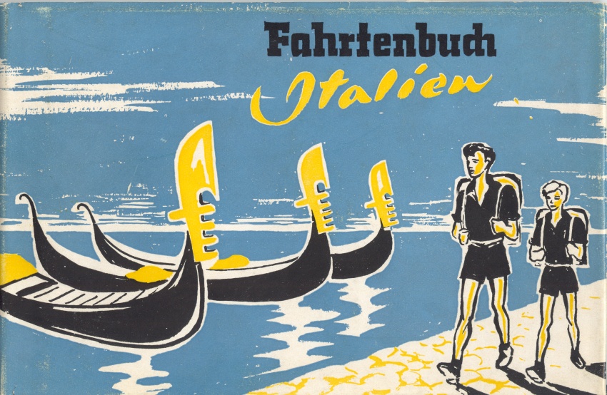 Großfahrtenerlebnisse der "Generation ohne Väter": Fahrtenbericht von Karl von den Driesch über eine Italienfahrt der Jungenschaft, 1950 (Deckblatt, publiziert 1951)