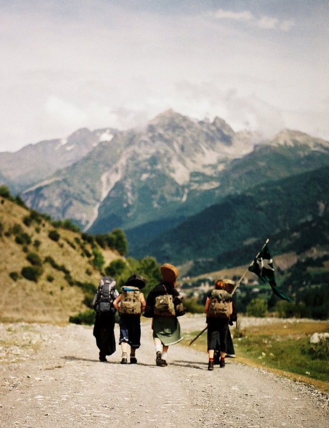 Laninger Wandervogel, Mädchenbund auf Großfahrt im Kaukasus (Georgien), 2007