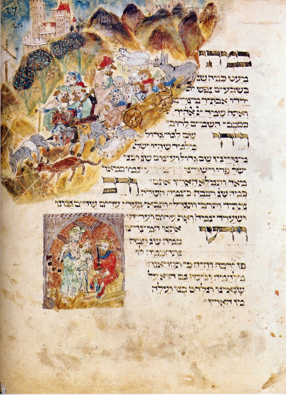 Vertreibung der Juden aus deutschen Städten, Pessach-Haggada von 1427