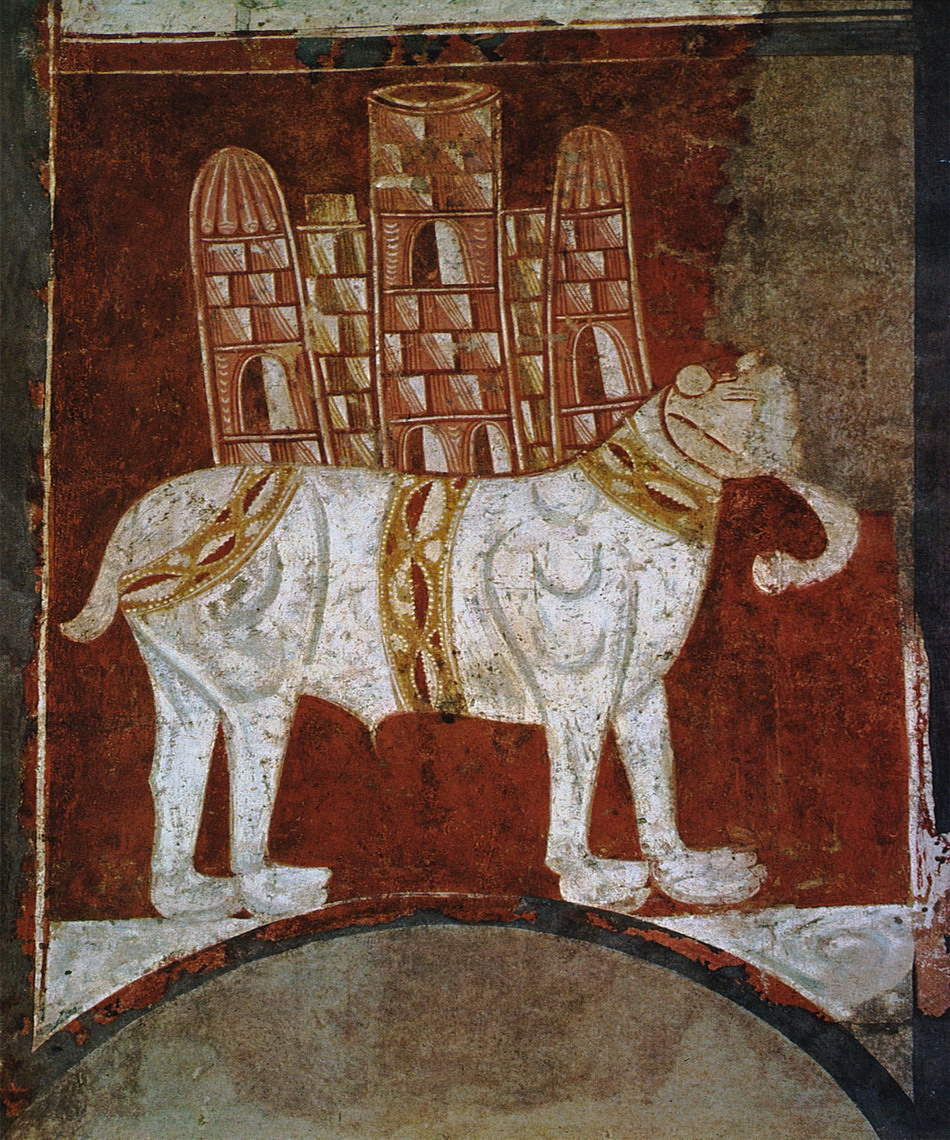 Karl der Große (768—814) schickt mit der Gesandtschaft zum Kalifen Harun al Raschid auch den Juden Isaak, der dem Kaiser einen Elefanten mitbringt, 20. Juli 802