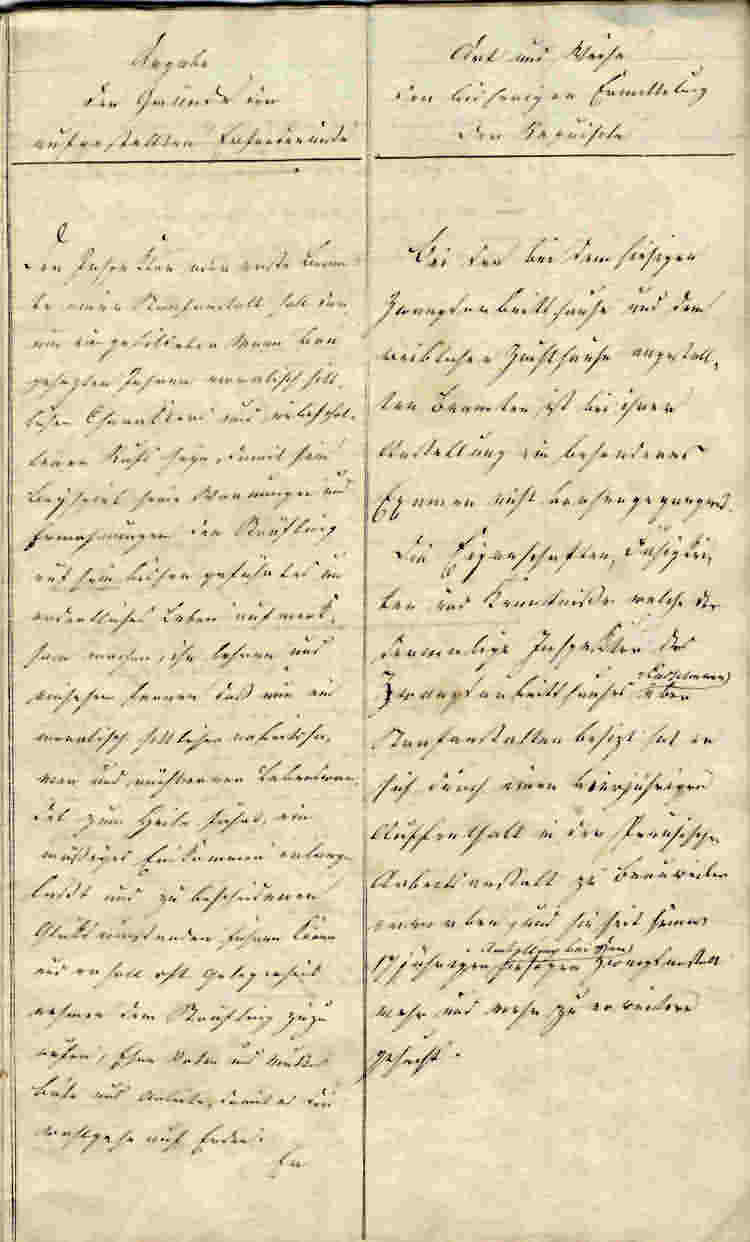 Persönlichkeitsprofil eines kurhessischen Zuchthausinspektors,