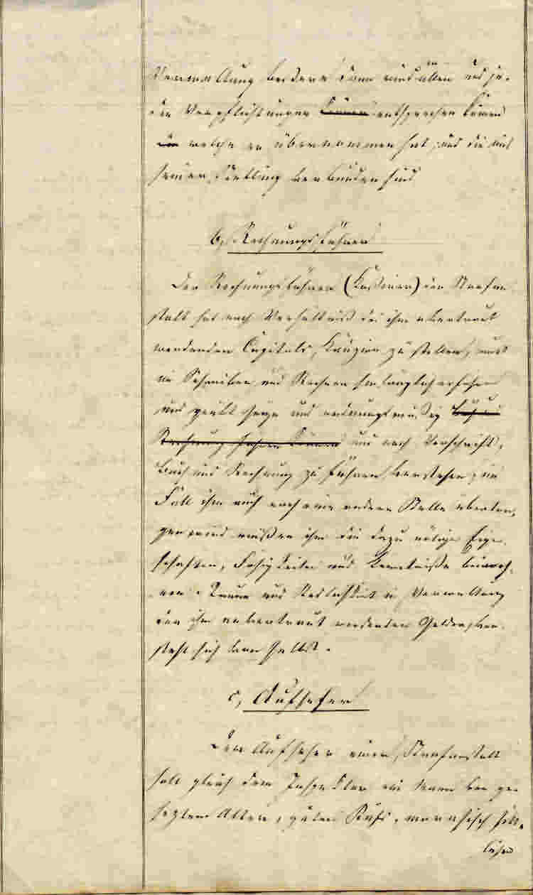 Persönlichkeitsprofil eines kurhessischen Zuchthausinspektors,