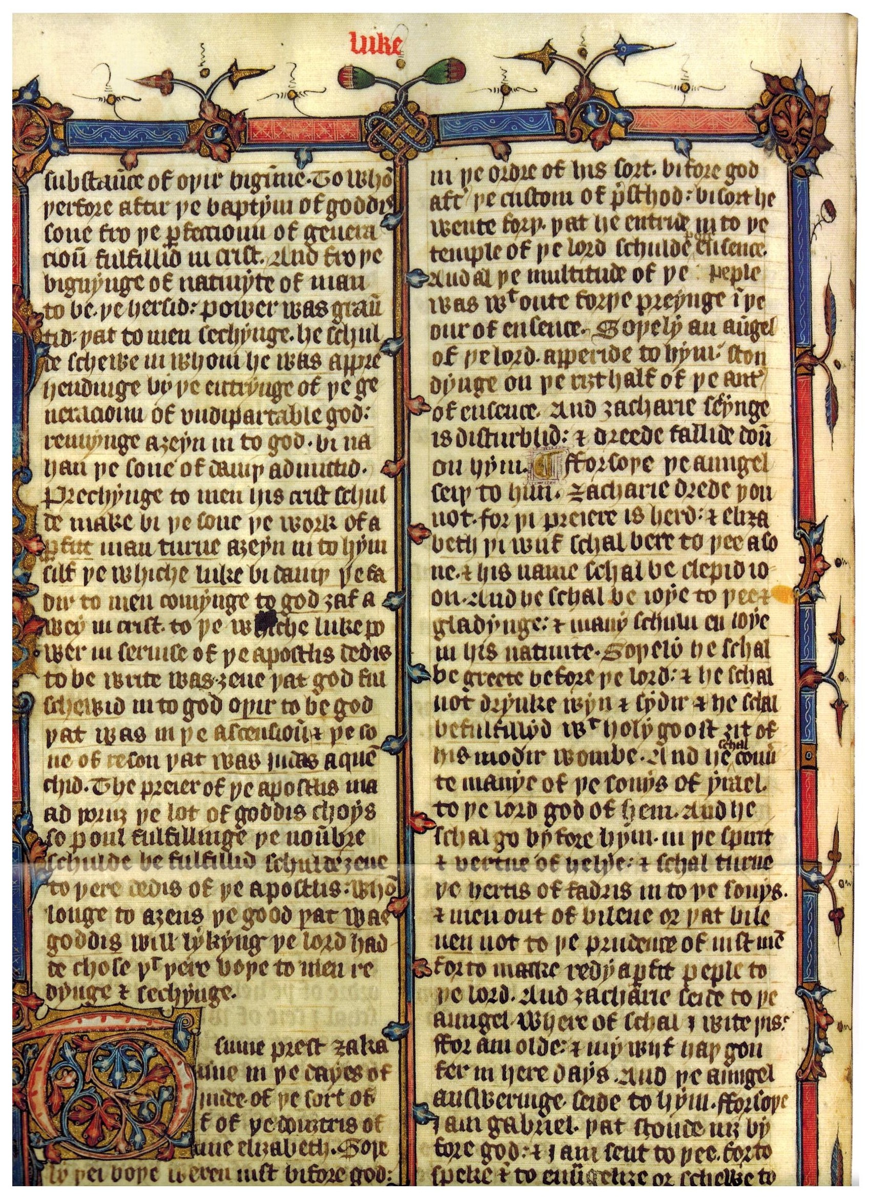 Wyclifitische Bibel, 1380-90