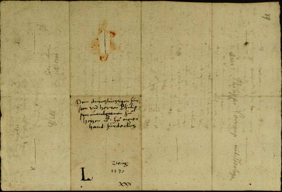 Zwingli an Landgraf Philipp, 30. August 1530