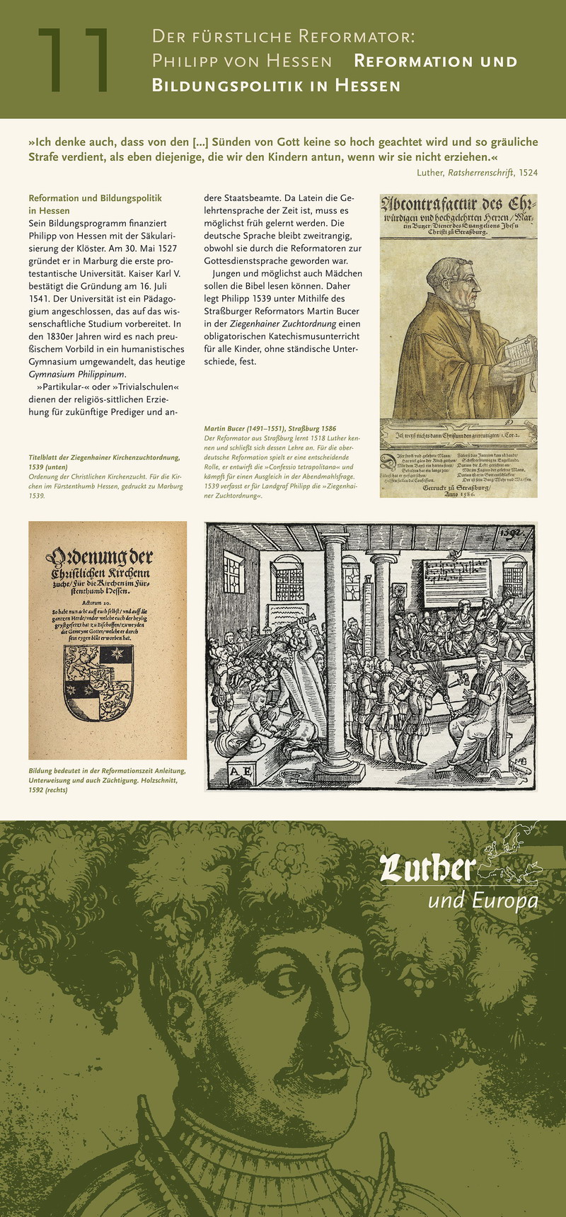 Reformation und Bildungspolitik in Hessen Reformation und Bildungspolitik in Hessen