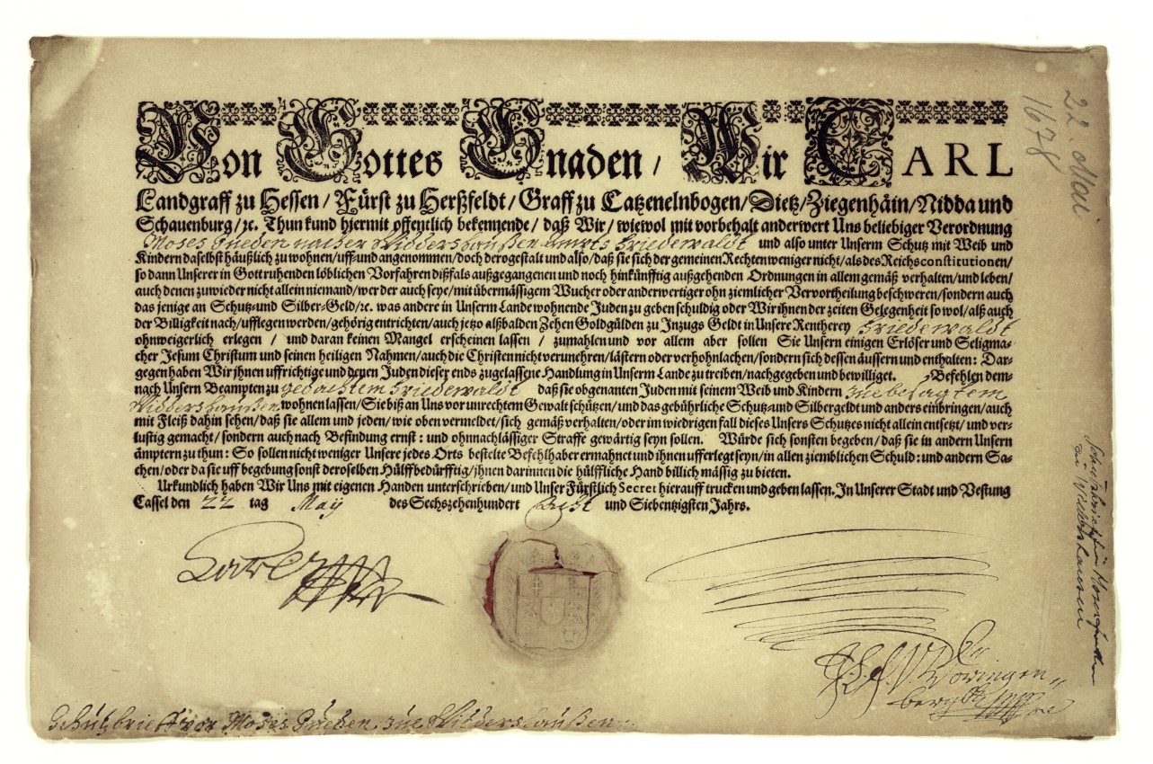 Judenschutz und Judenordnungen - Mittelalter und Frühe Neuzeit Judenschutz und Judenordnungen - Mittelalter und Frühe Neuzeit