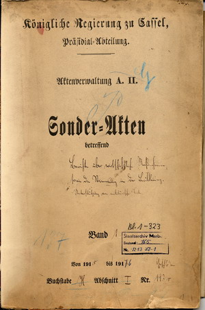 Stimmungsberichte Bd. 1, 1915-16 Stimmungsberichte Bd. 1, 1915-16