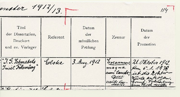 Entziehungen der Doktortitel Entziehungen der Doktortitel
