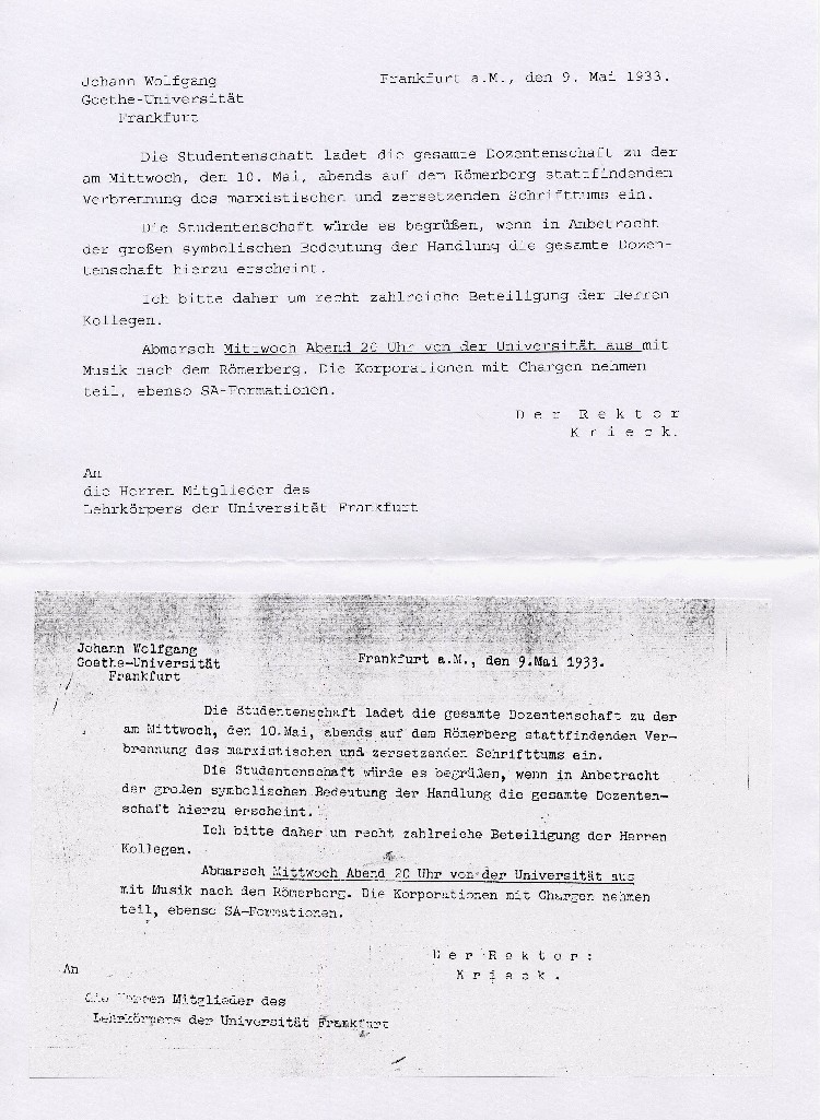 Weitere Maßnahmen zur Abschreckung polititscher Gegner und zur Ausmerzung ihrer Ideen Weitere Maßnahmen zur Abschreckung polititscher Gegner und zur Ausmerzung ihrer Ideen