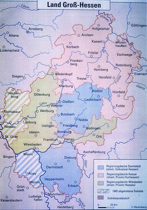 Gründung des Landes Hessen: 3.1. "Groß-Hessen" wird proklamiert Gründung des Landes Hessen: 3.1. "Groß-Hessen" wird proklamiert