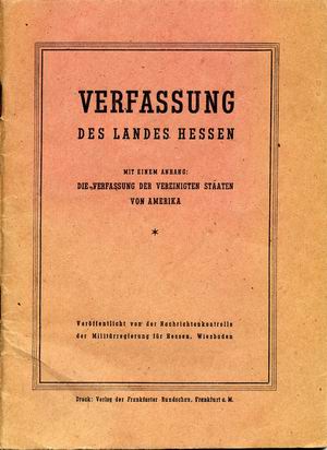 Die Verfassung entsteht: 5.1. Die Verfassungsberatende Landesversammlung Die Verfassung entsteht: 5.1. Die Verfassungsberatende Landesversammlung