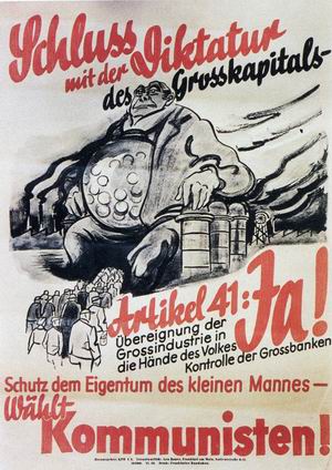 Die Verfassung - Programm und Wirklichkeit: 6.2. Sozialisierung im Widerstreit Die Verfassung - Programm und Wirklichkeit: 6.2. Sozialisierung im Widerstreit