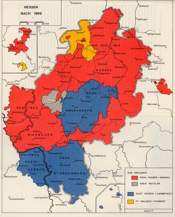 Provinz Hessen-Nassau, Karten Provinz Hessen-Nassau, Karten