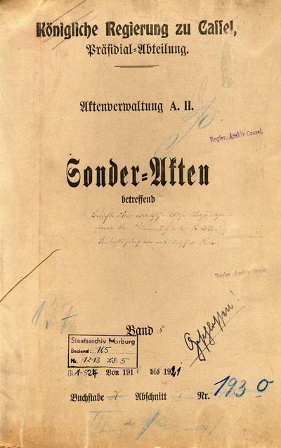 Stimmungsberichte Bd. 5.2, 1919-21 Stimmungsberichte Bd. 5.2, 1919-21