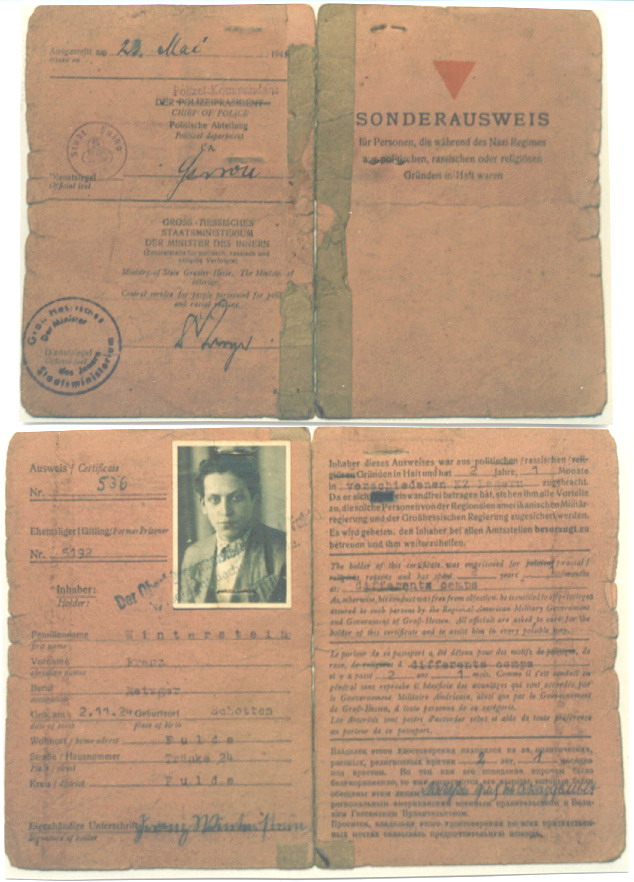 Befreiung. erneute Diskriminierungen nach 1945 und Selbstorganisation Befreiung. erneute Diskriminierungen nach 1945 und Selbstorganisation