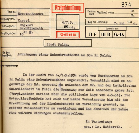 Konflikte zwischen Nationalsozialisten und "Andersdenkenden" nach der Machtübernahme Konflikte zwischen Nationalsozialisten und "Andersdenkenden" nach der Machtübernahme