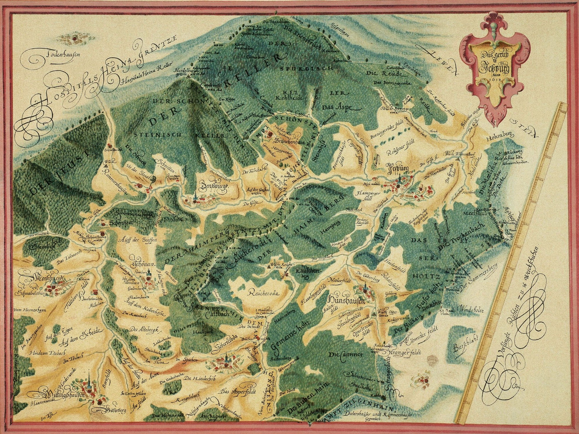 Der frühneuzeitliche Wald in der Kartographie Der frühneuzeitliche Wald in der Kartographie