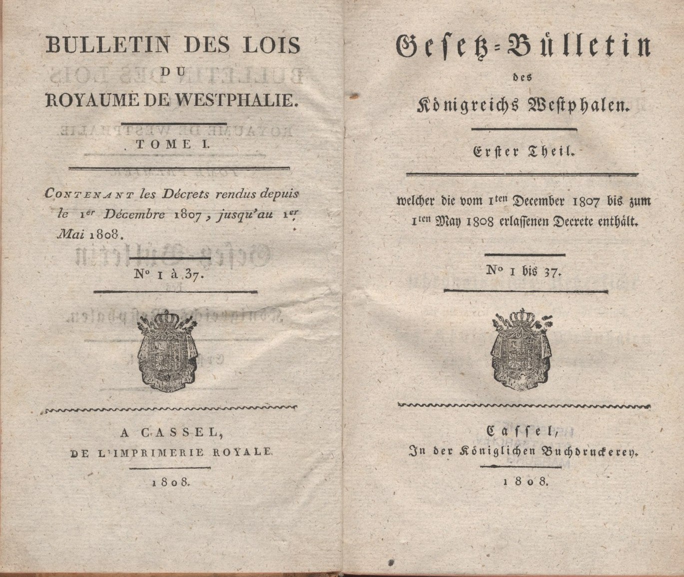 Die Westphälische Verfassung Die Westphälische Verfassung